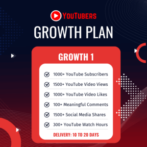 youtube growth service plan- growth 1