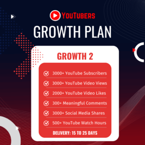 youtube growth service plan- growth 2