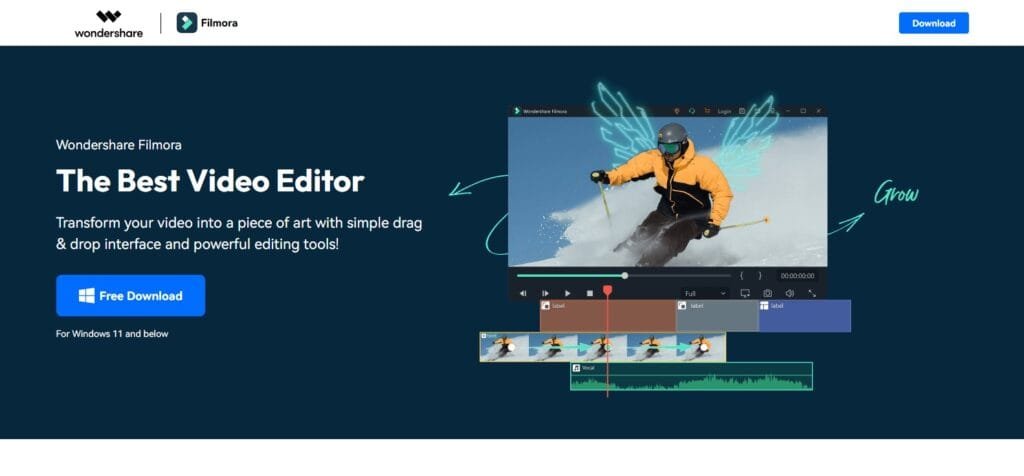 The Best Video Editing Software for YouTube Videos: Top Choices for 2024 11 wondershare - filmora